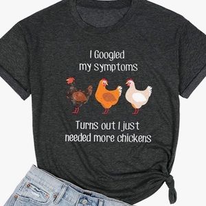 Funny chicken top